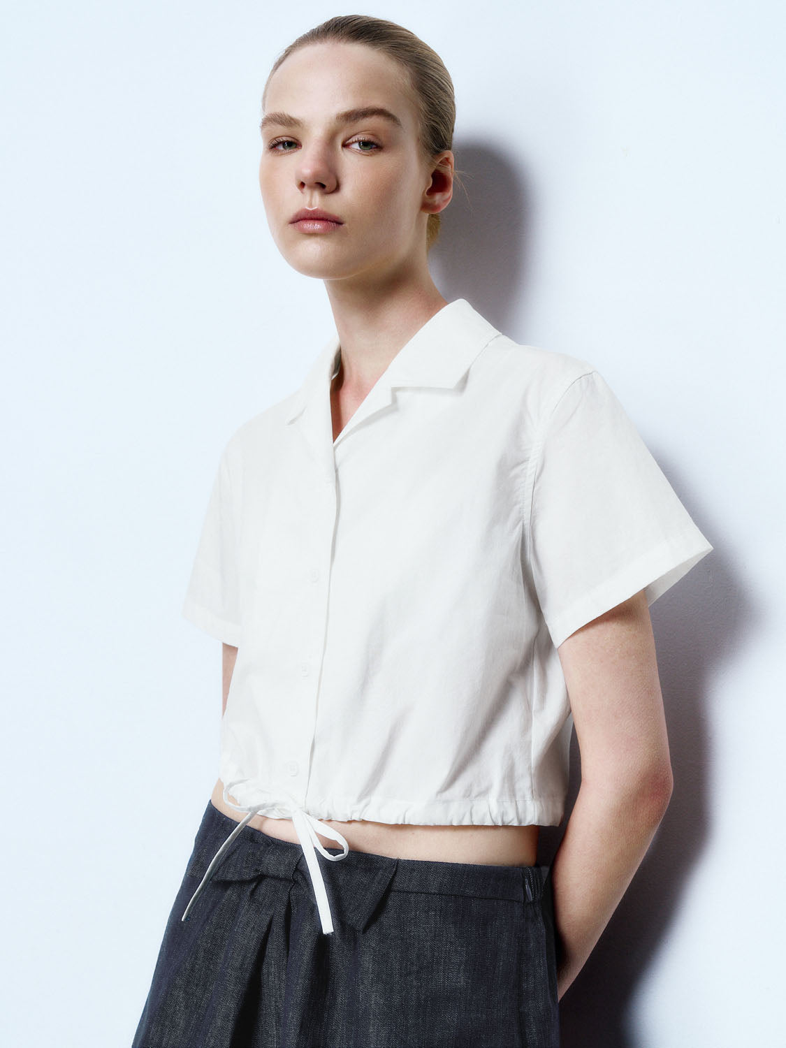 Cropped Short Sleeve Shirts