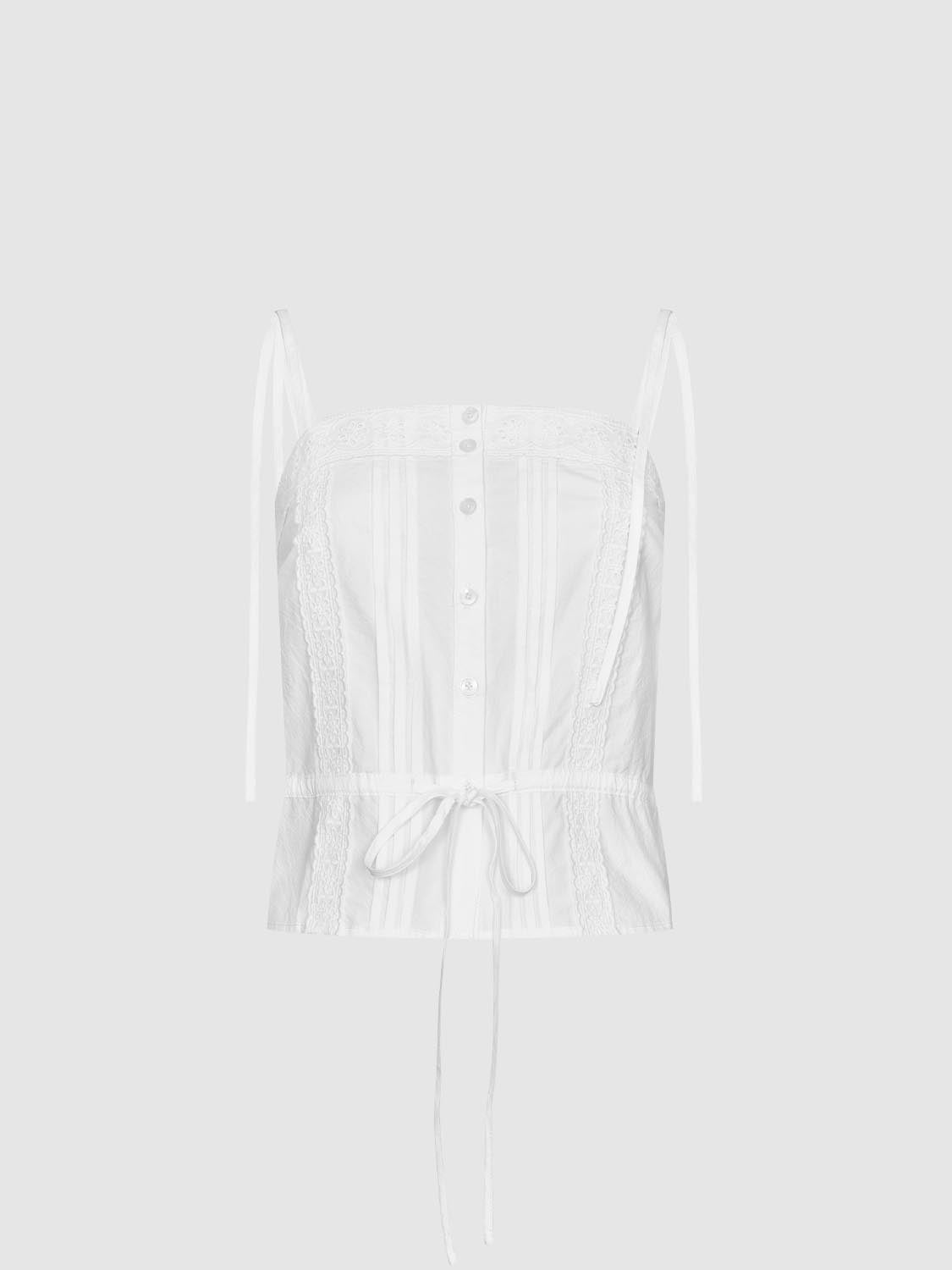 Tie Front Cami Tops