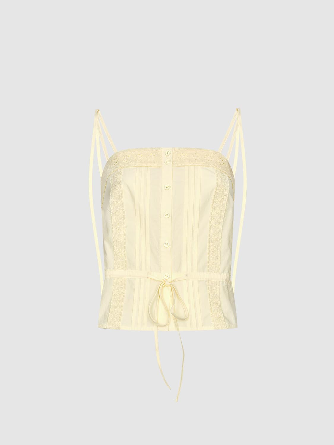 Tie Front Cami Tops