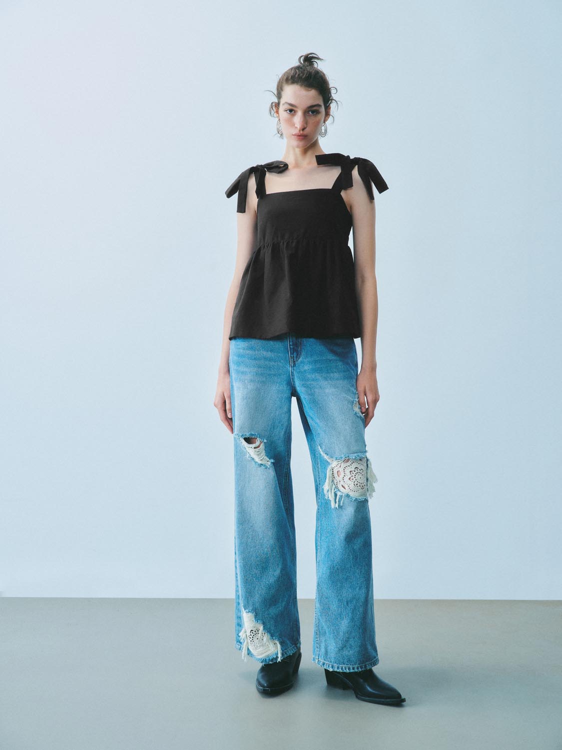 Sleeveless Overhead Blouses