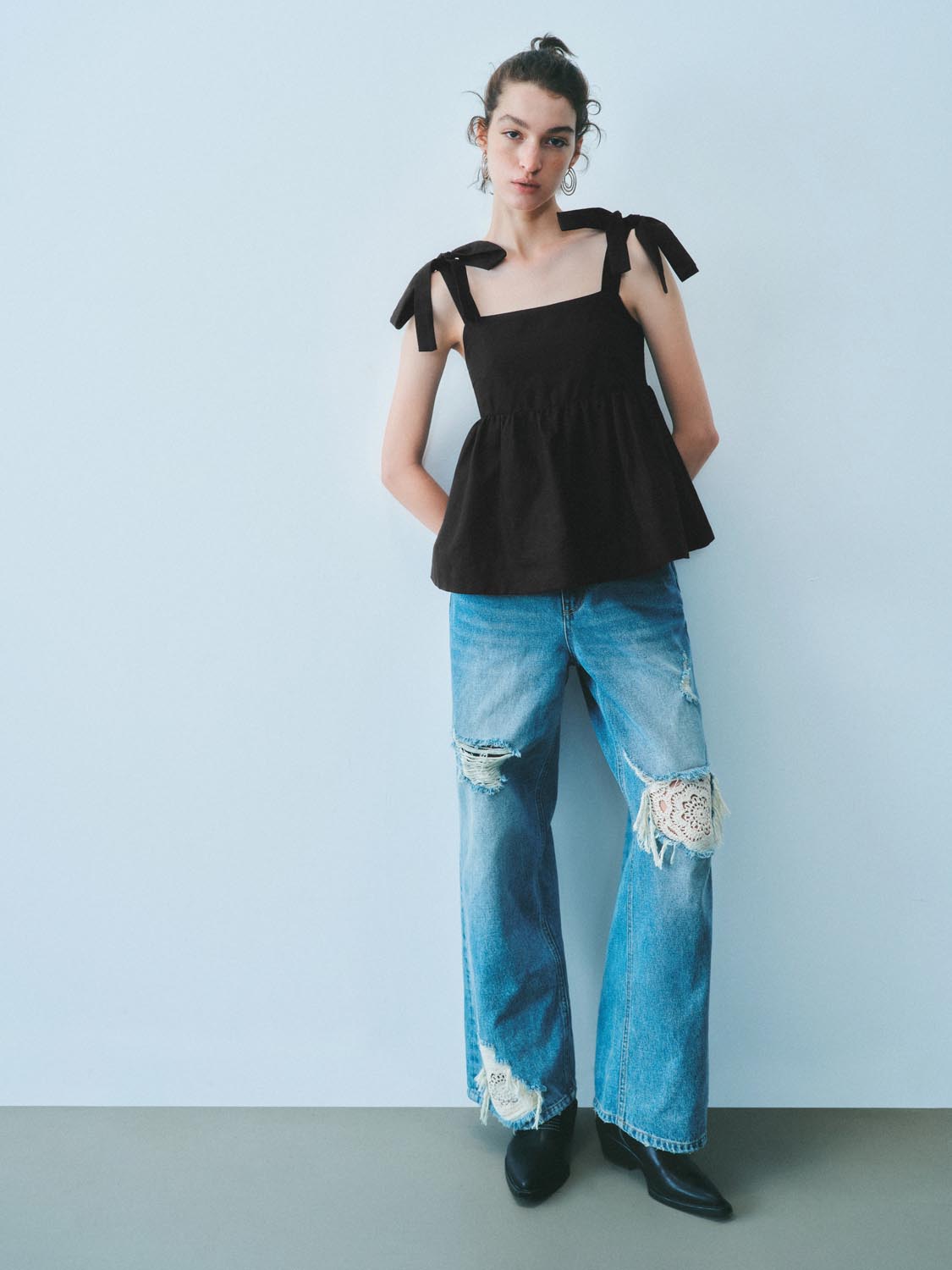 Sleeveless Overhead Blouses
