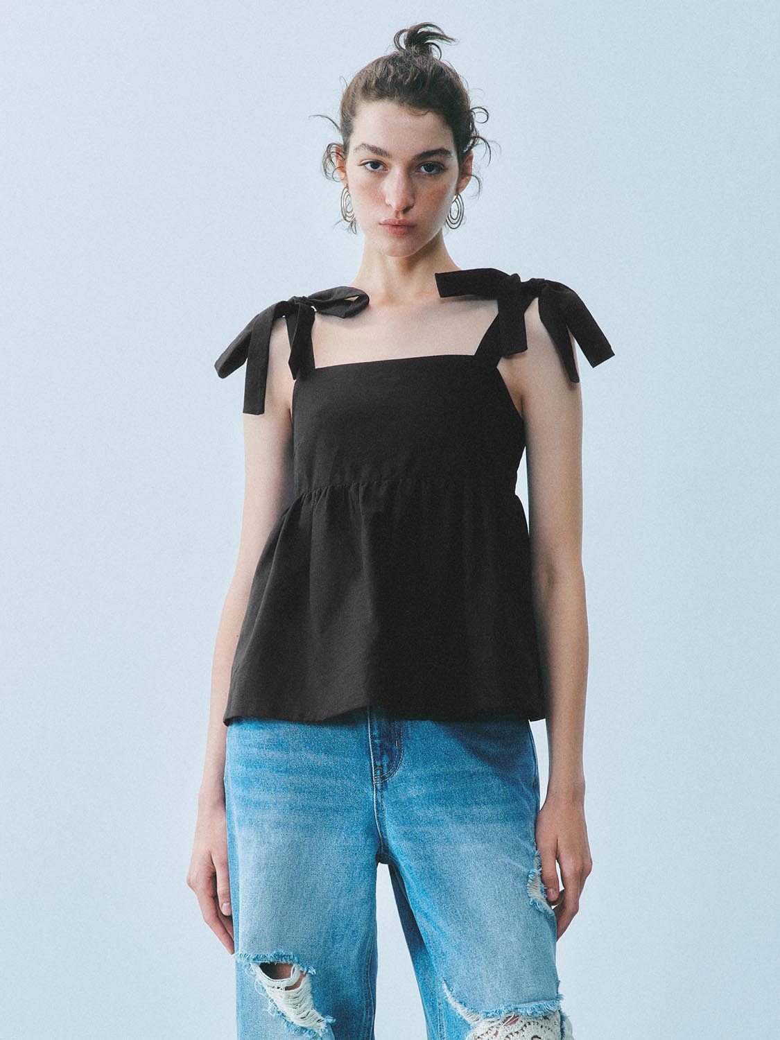 Sleeveless Overhead Blouses