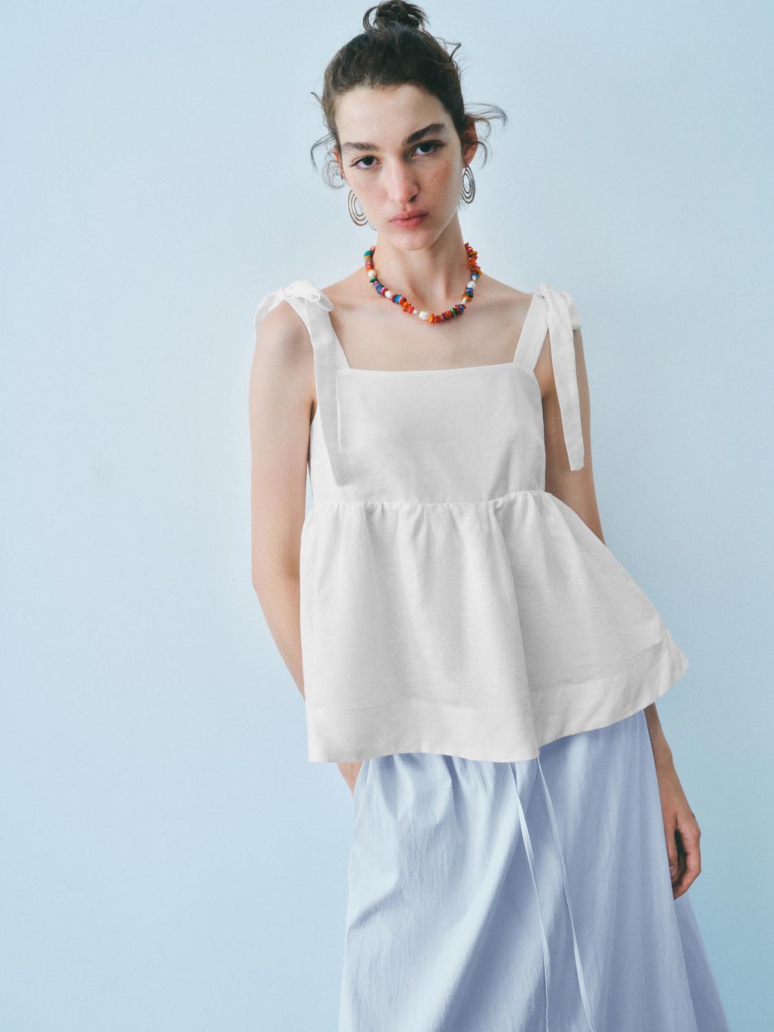 Sleeveless Overhead Blouses