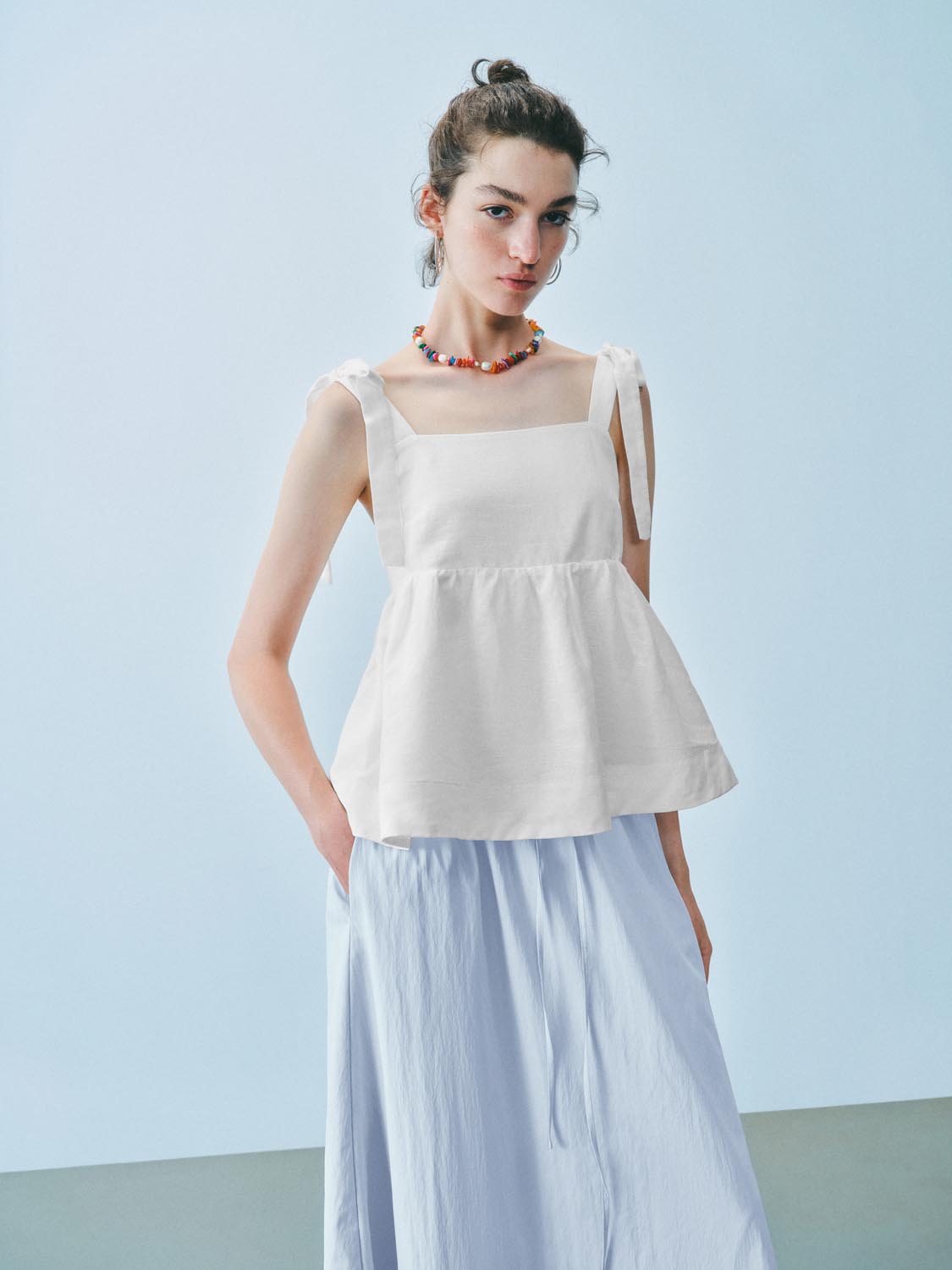 Sleeveless Overhead Blouses