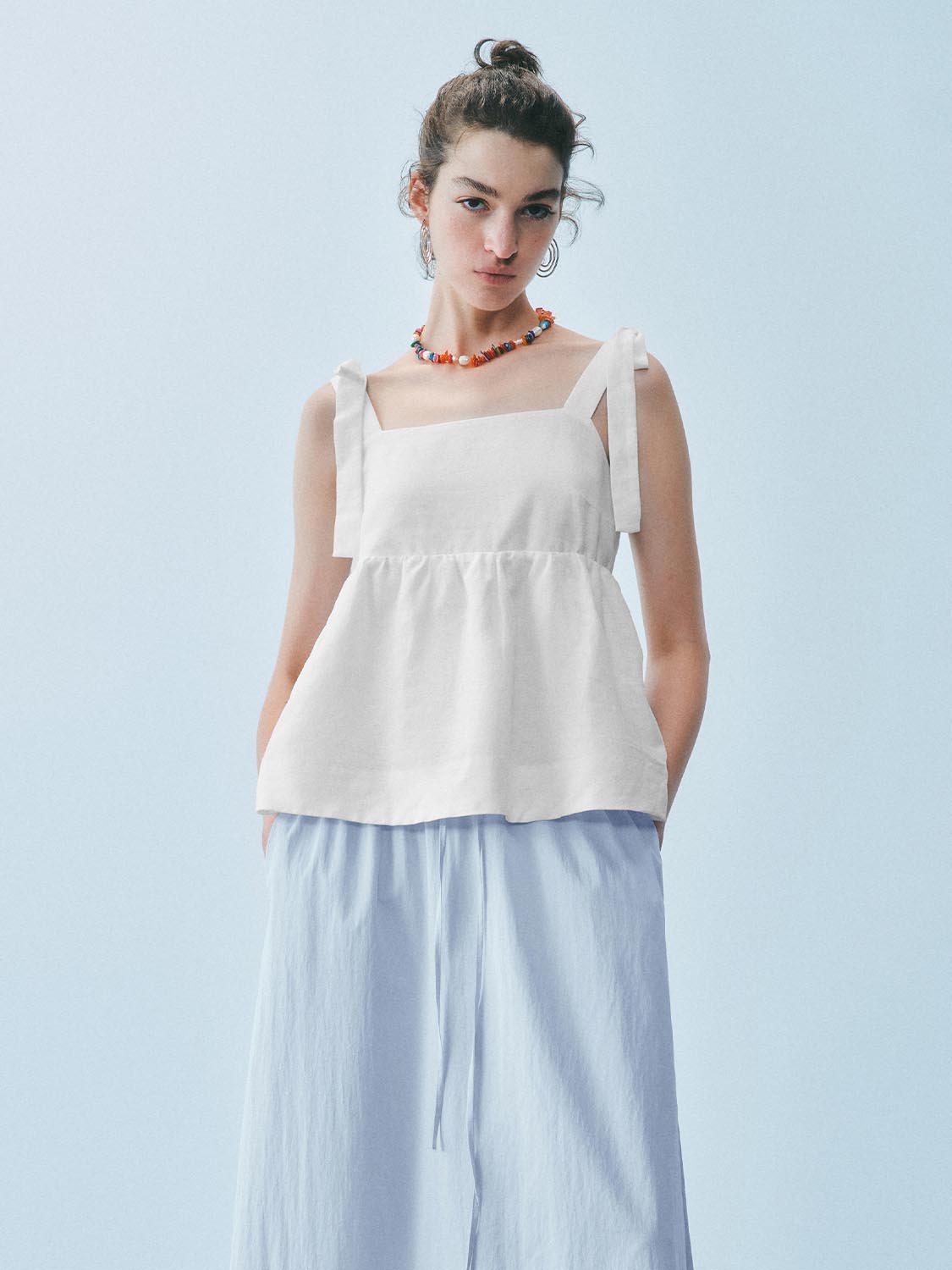 Sleeveless Overhead Blouses