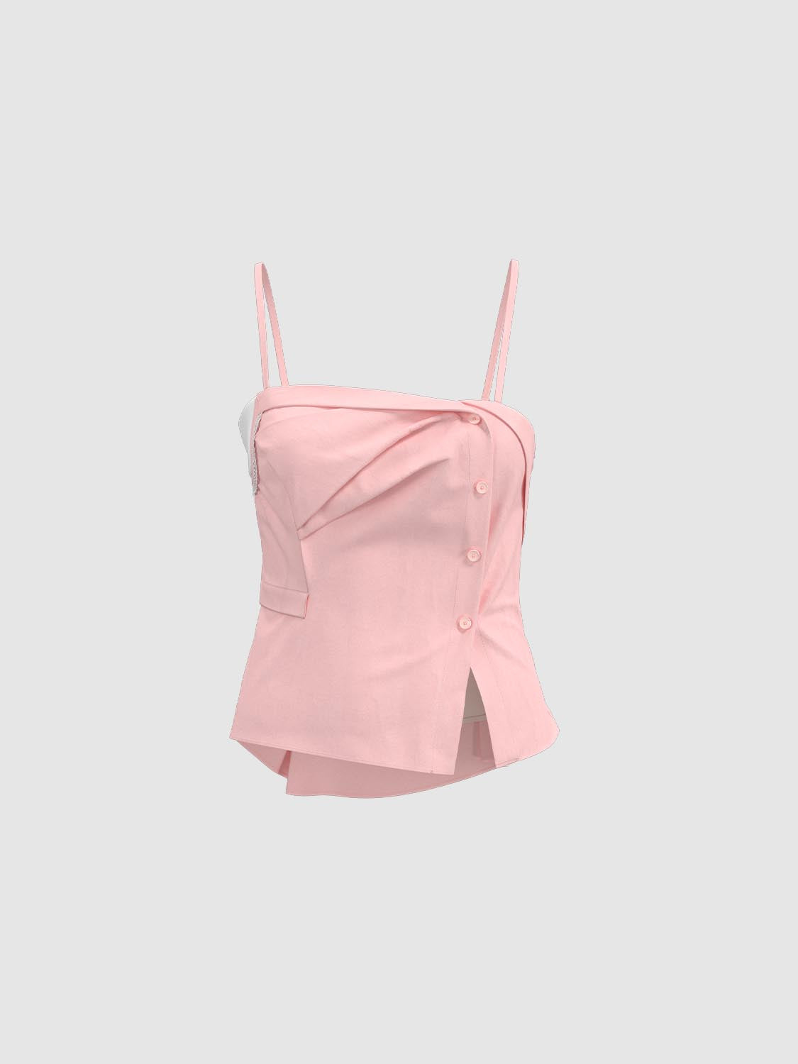 Split Hem Cami Tops