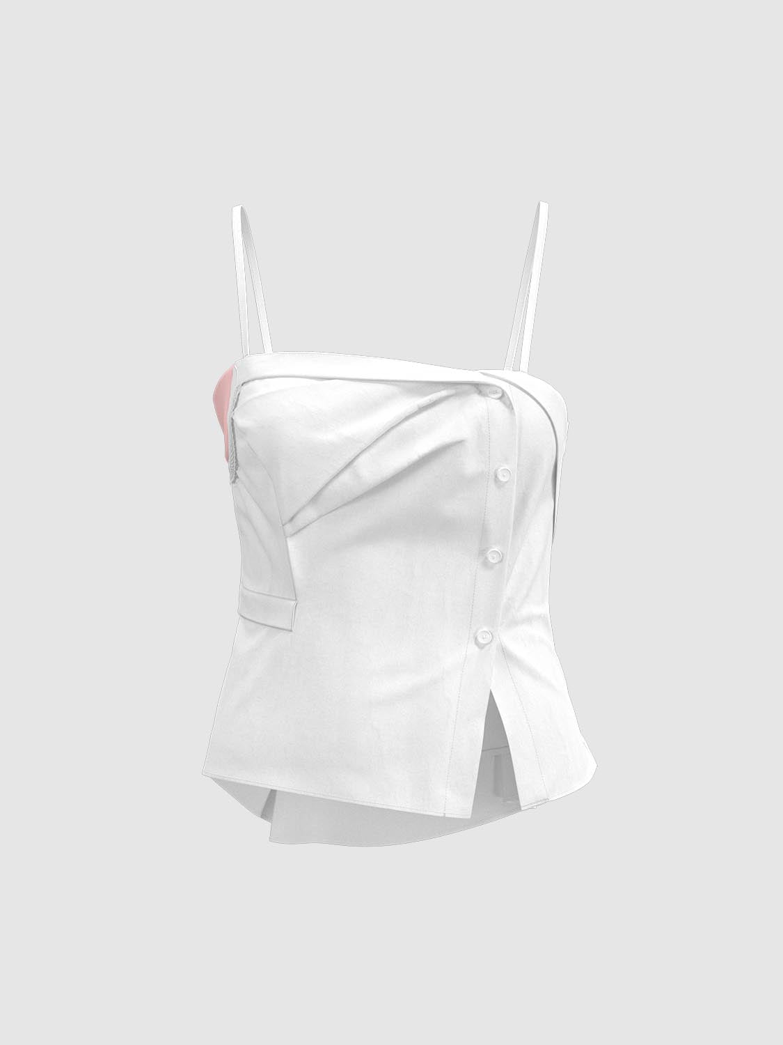 Split Hem Cami Tops