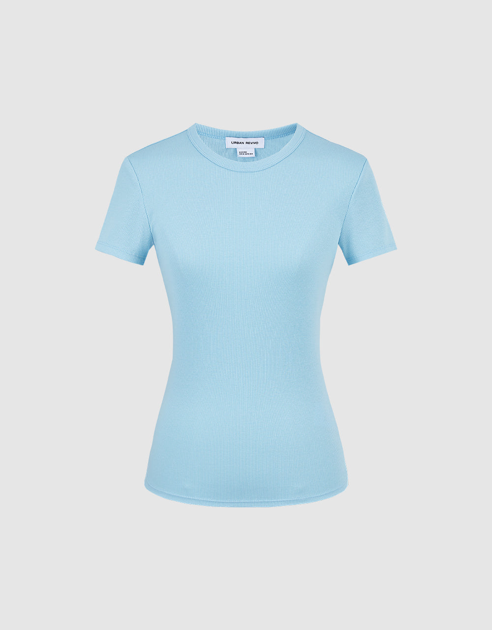 Crew Neck Skinny T-Shirt