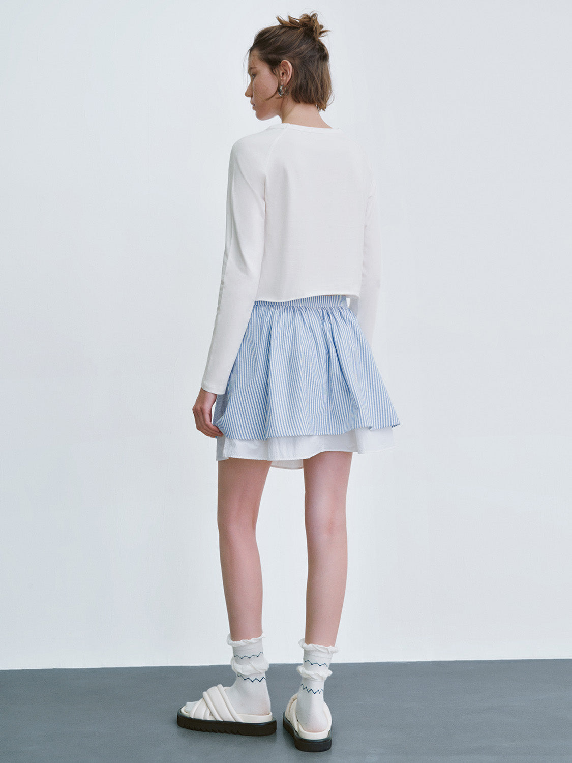 Crew Neck Straight T-Shirt