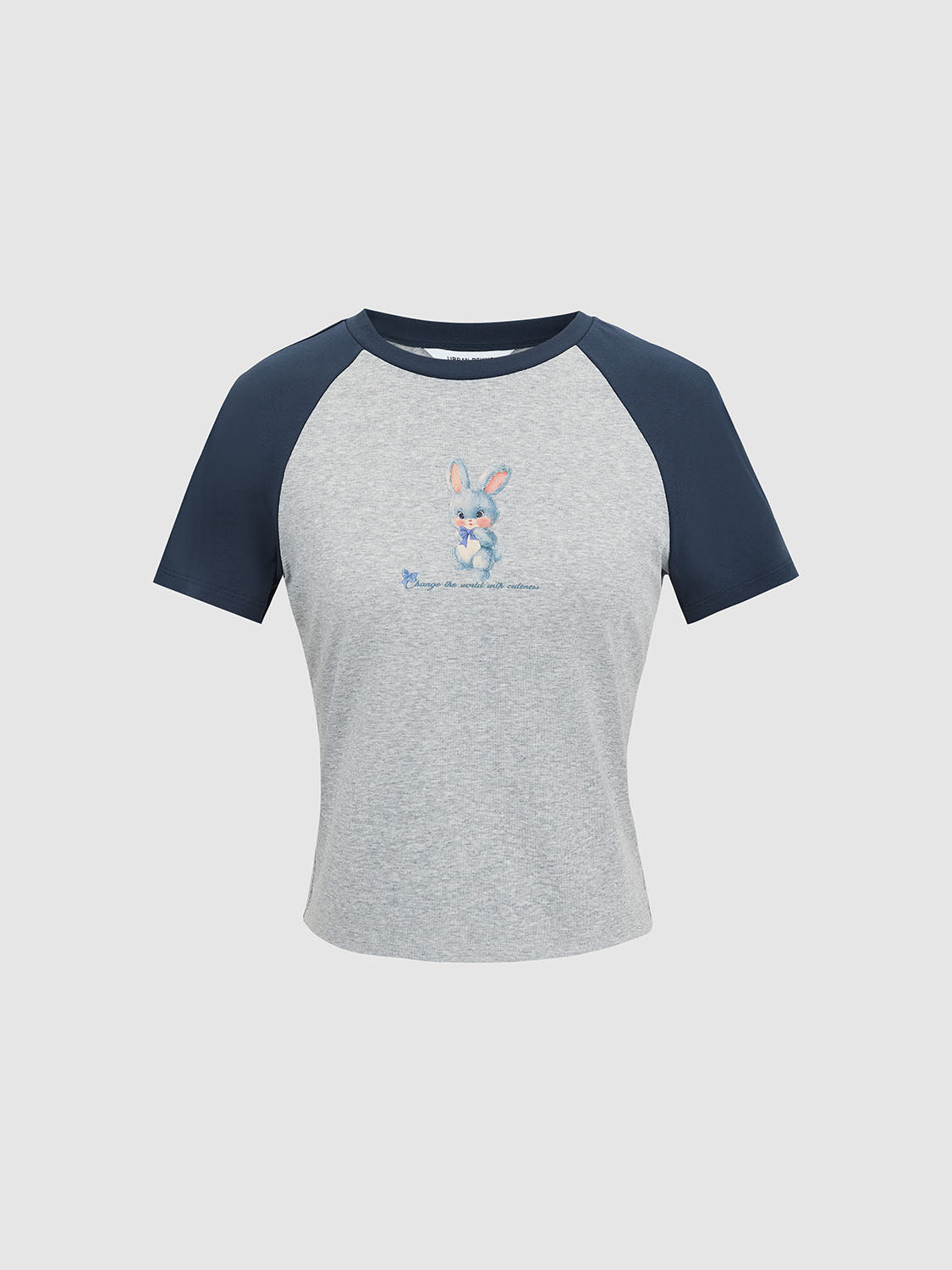 Raglan Sleeve Skinny T-Shirts
