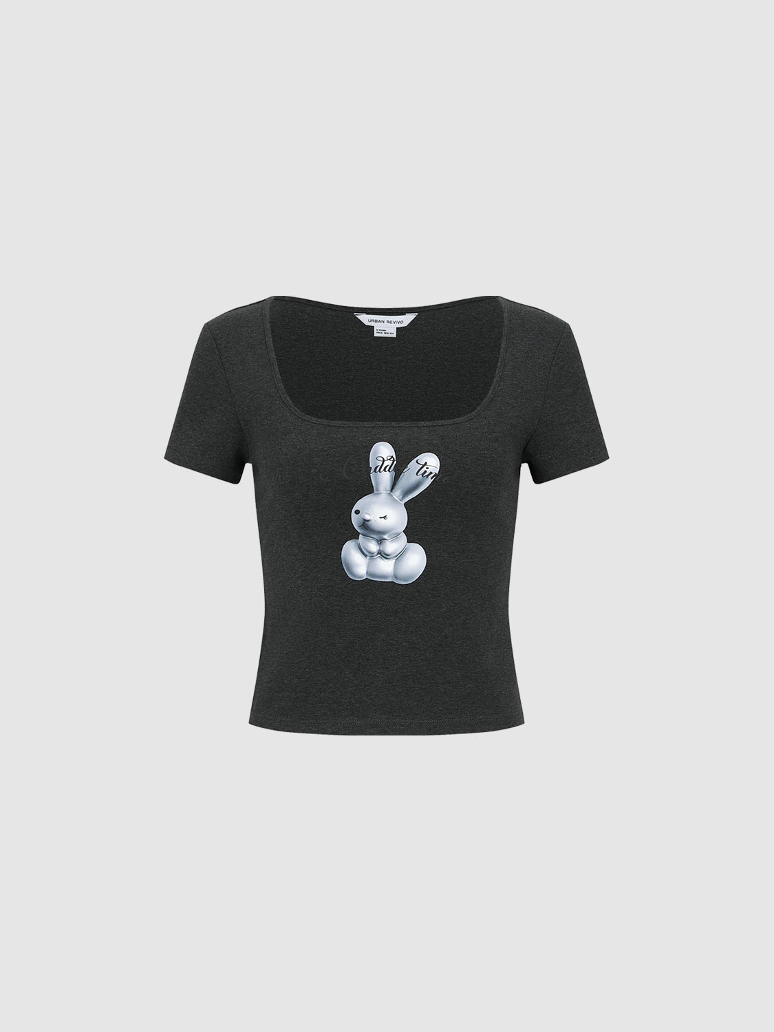 U-Neck Skinny T-Shirts
