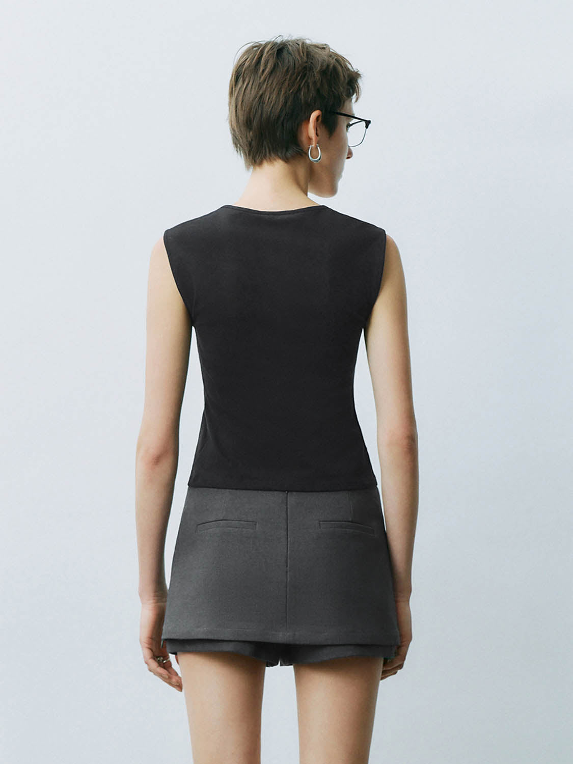 Skinny Sleeveless T-Shirts