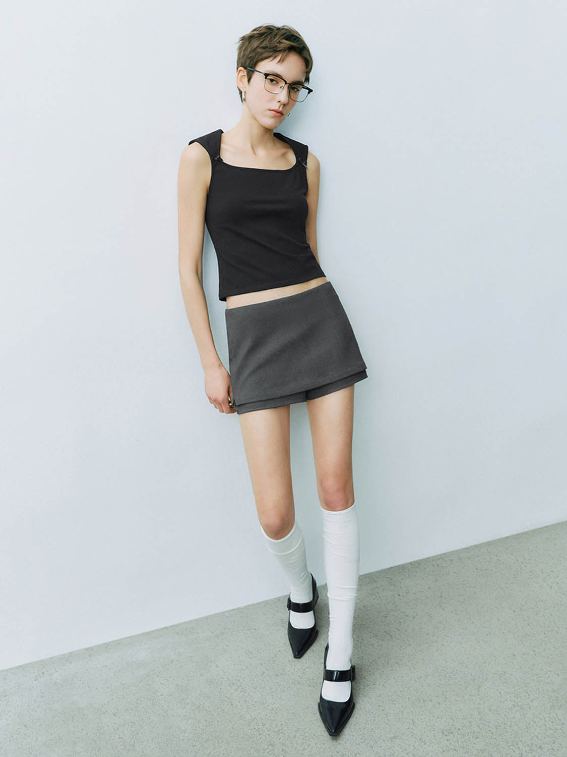 Skinny Sleeveless T-Shirts