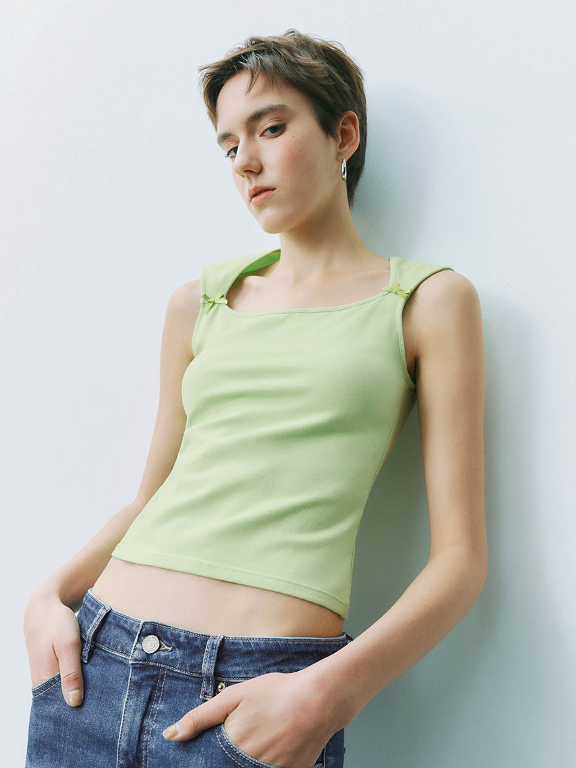 Skinny Sleeveless T-Shirts