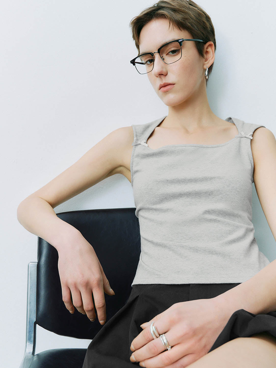 Skinny Sleeveless T-Shirts