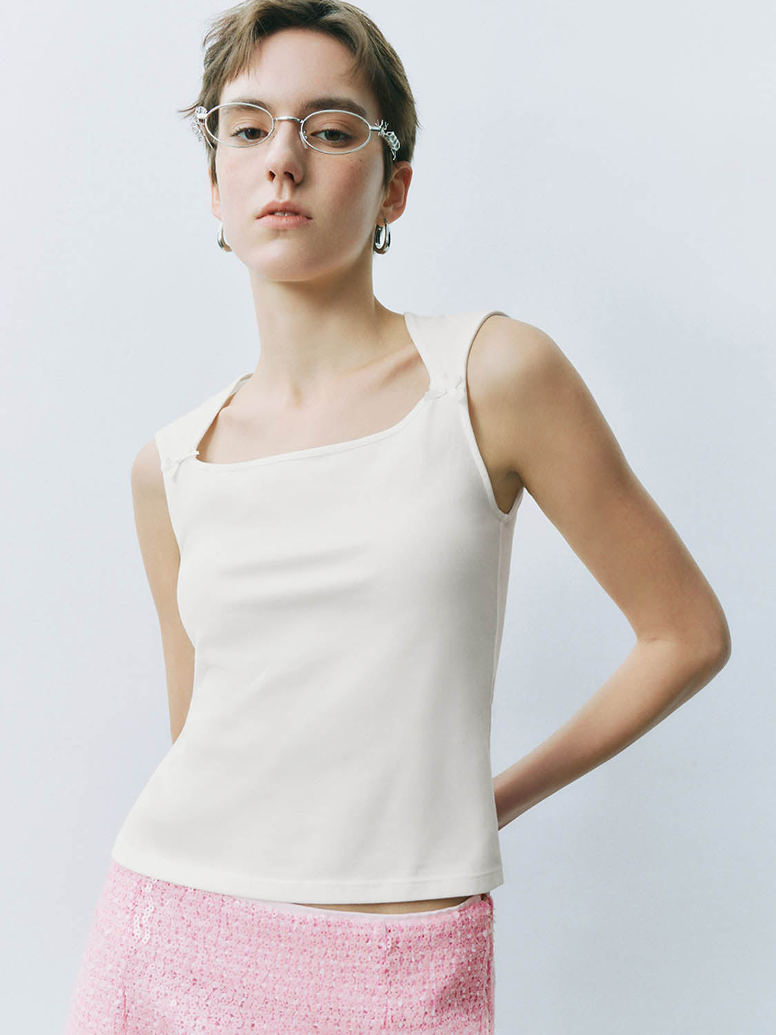 Skinny Sleeveless T-Shirts
