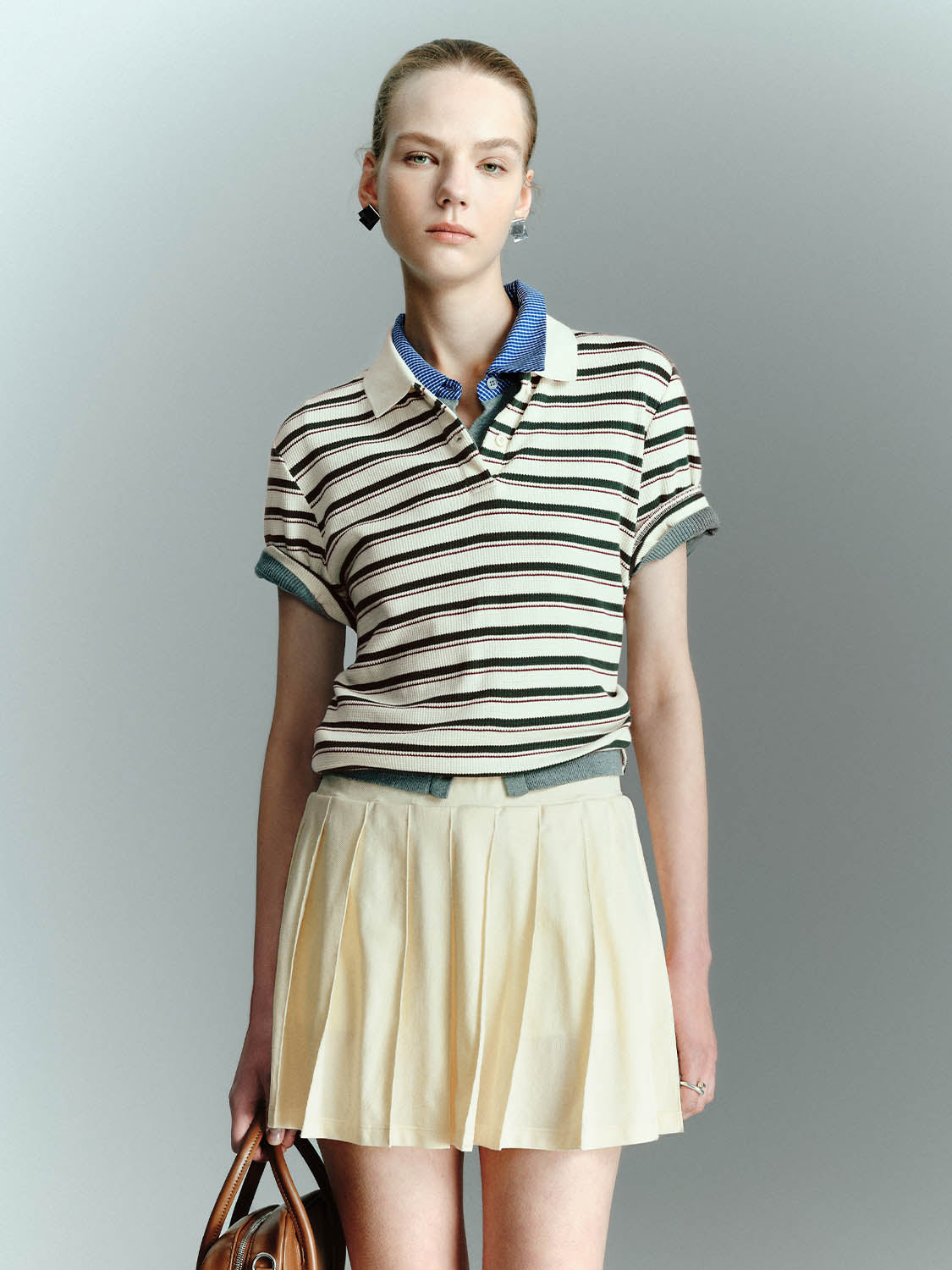 Striped Short Sleeve Shirts