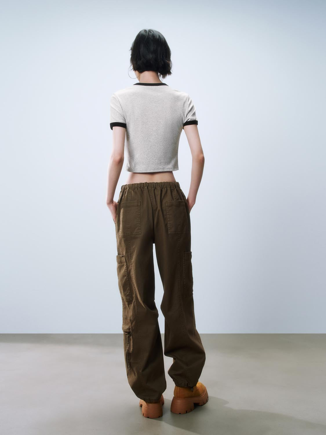 Cropped Short Sleeve T-Shirts