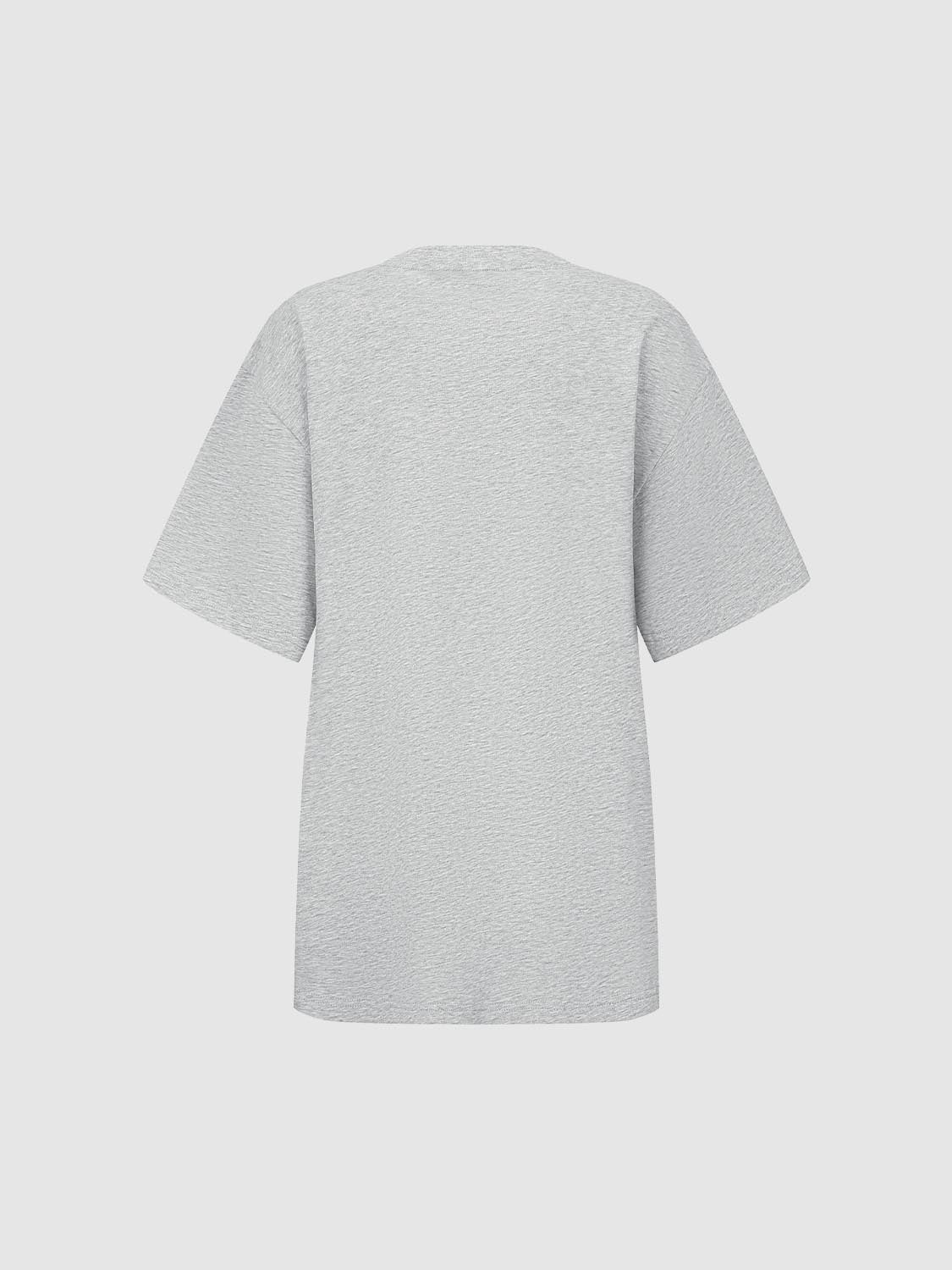 Bow Print Loose Fit T-Shirts