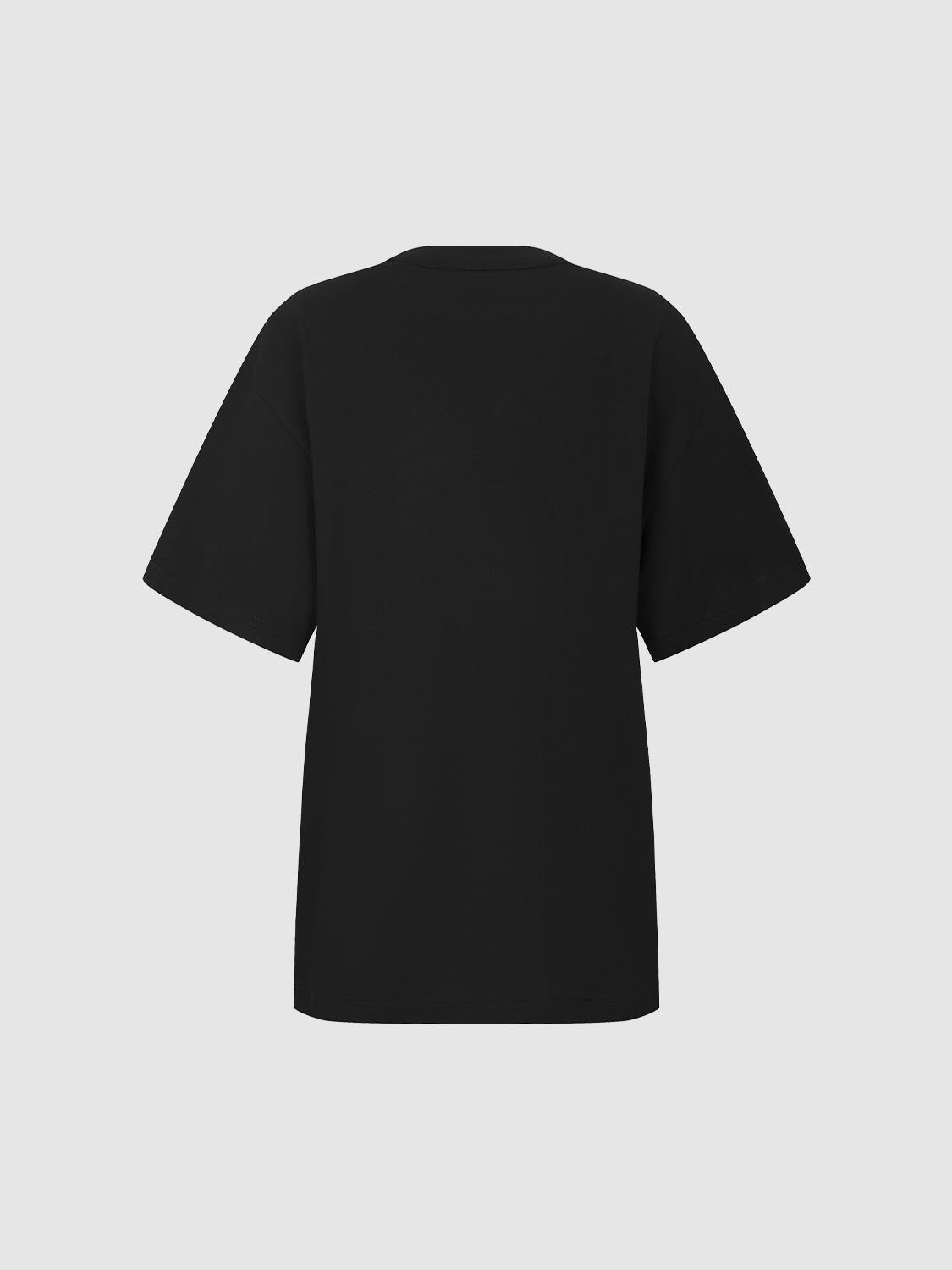 Bow Print Loose Fit T-Shirts