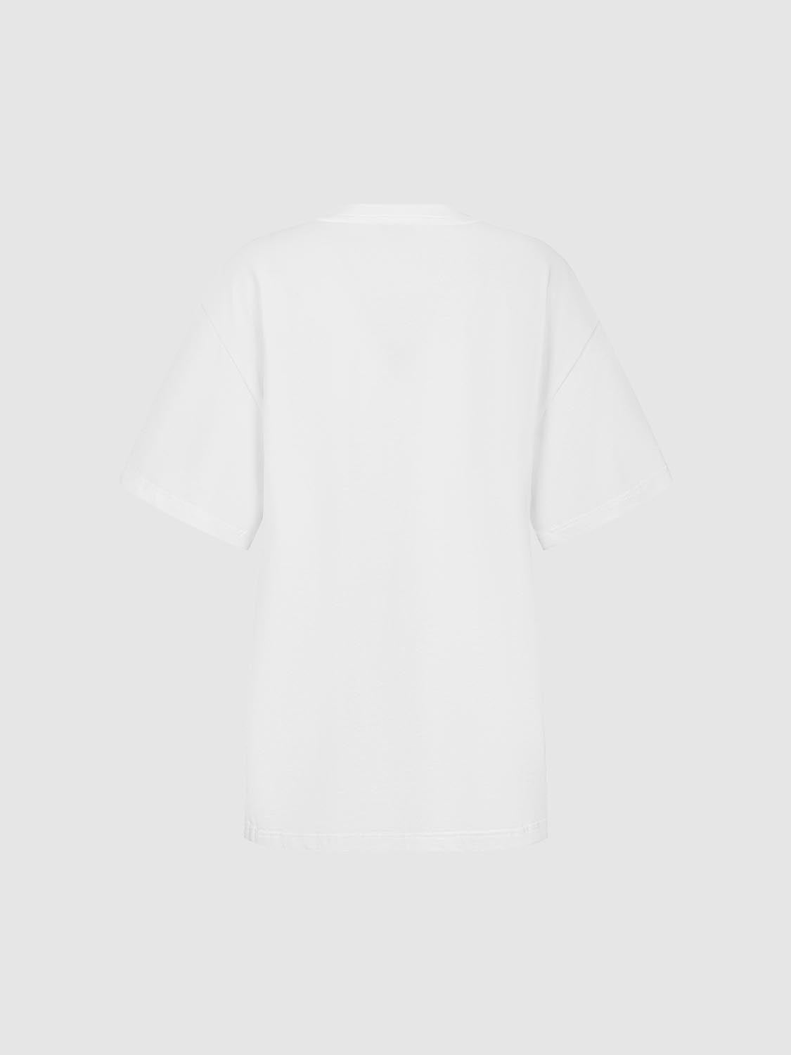 Bow Print Loose Fit T-Shirts
