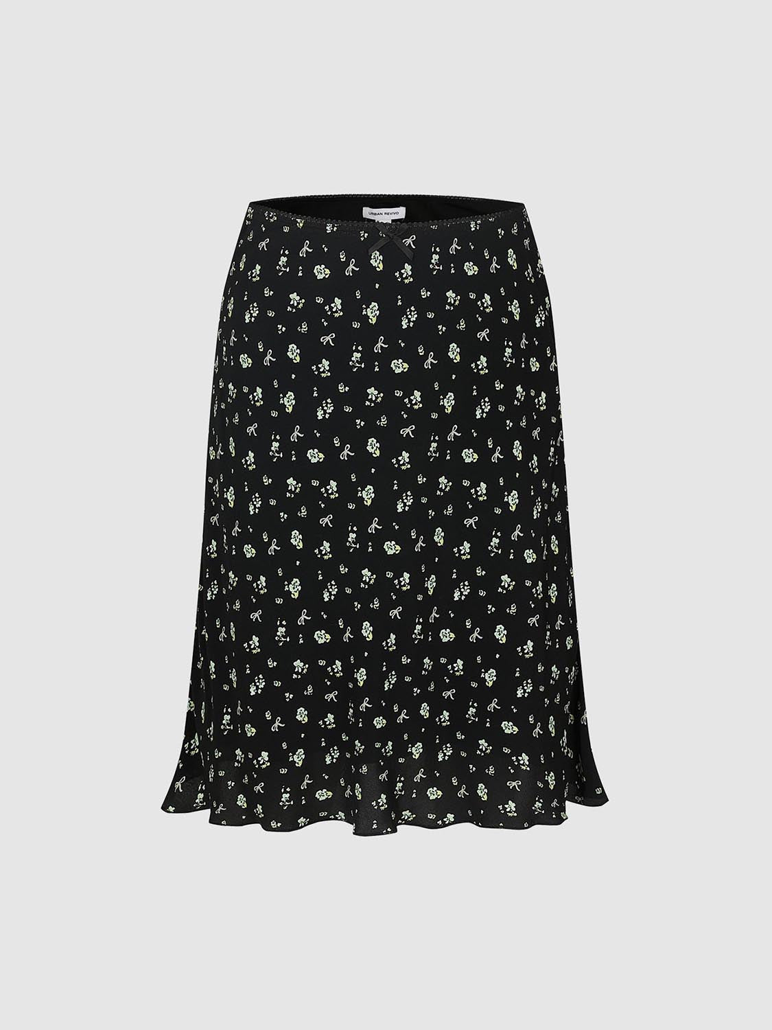 Floral A-Line Skirts