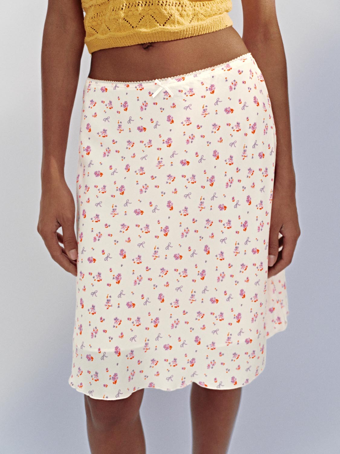 Floral A-Line Skirts