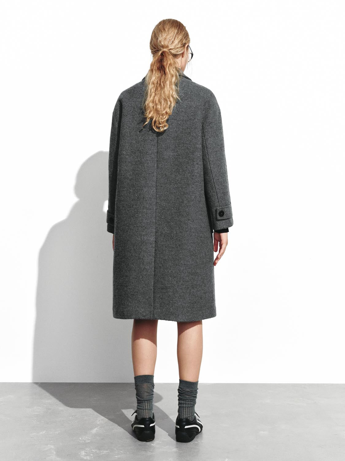 Pleated A-Line Midi Skirts