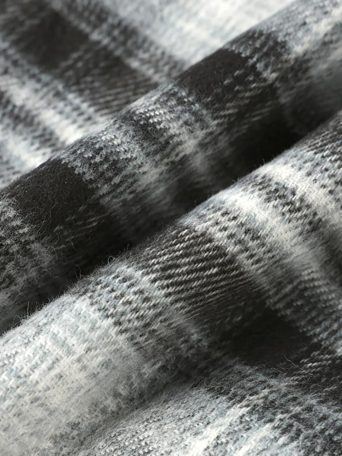 Check A-Line Midi Skirts