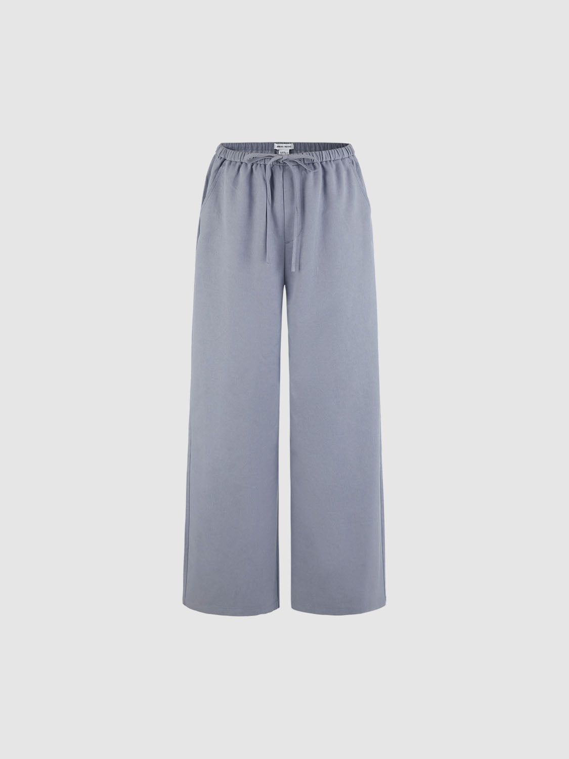 Drawstring Wide-Leg Pants