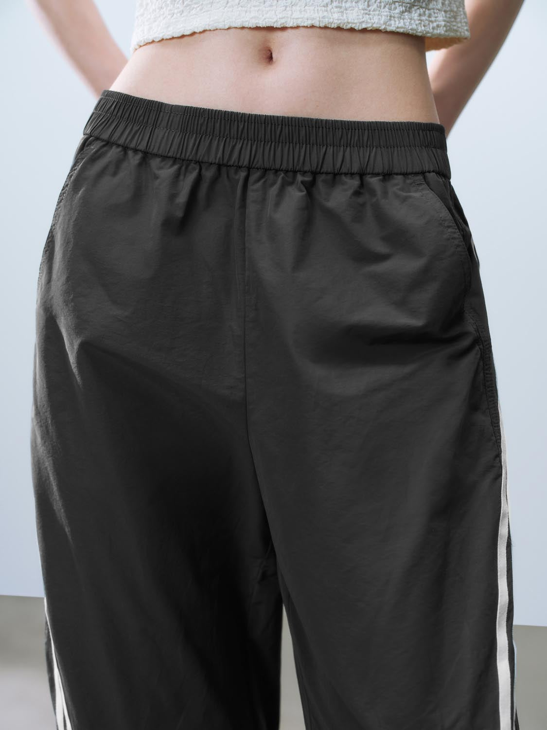 Contrast Trim Trousers