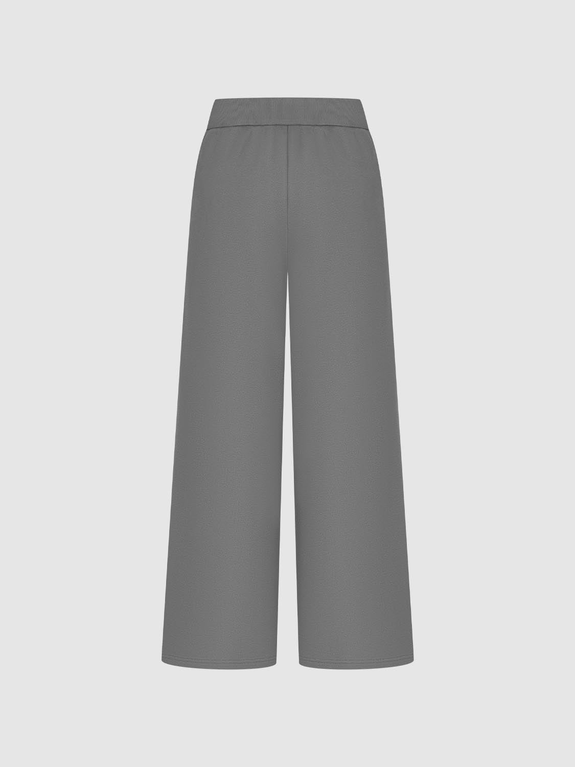 Side Strip Wide Leg Pants