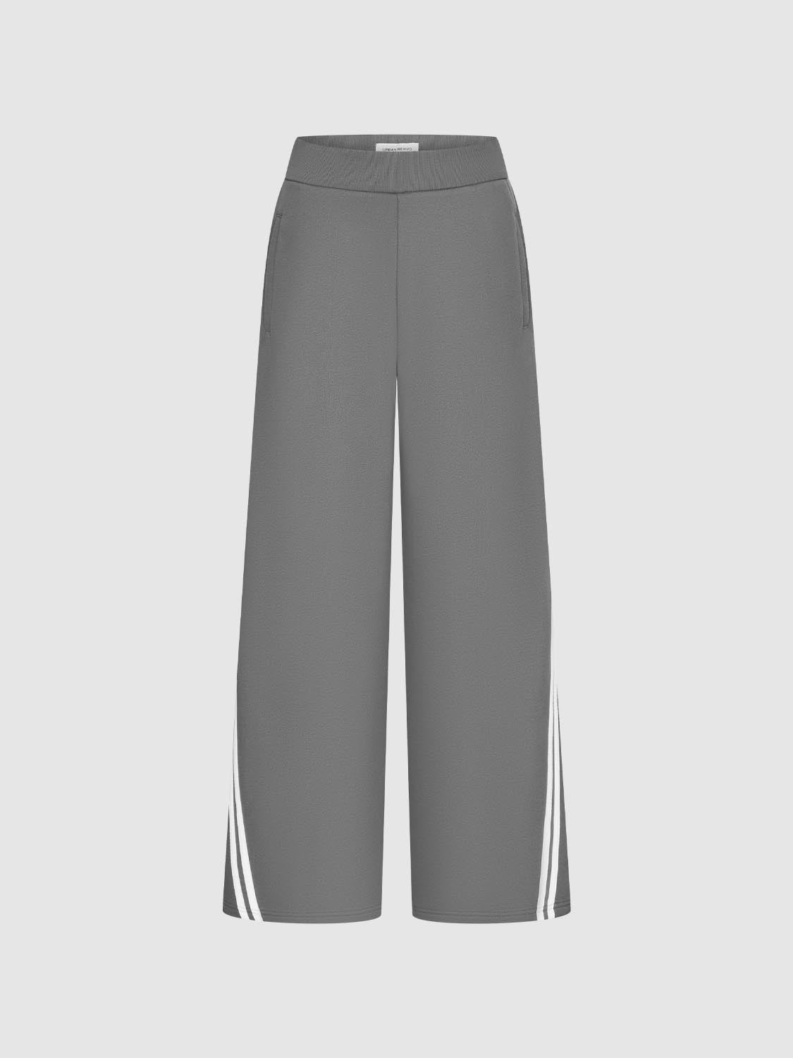 Side Strip Wide Leg Pants