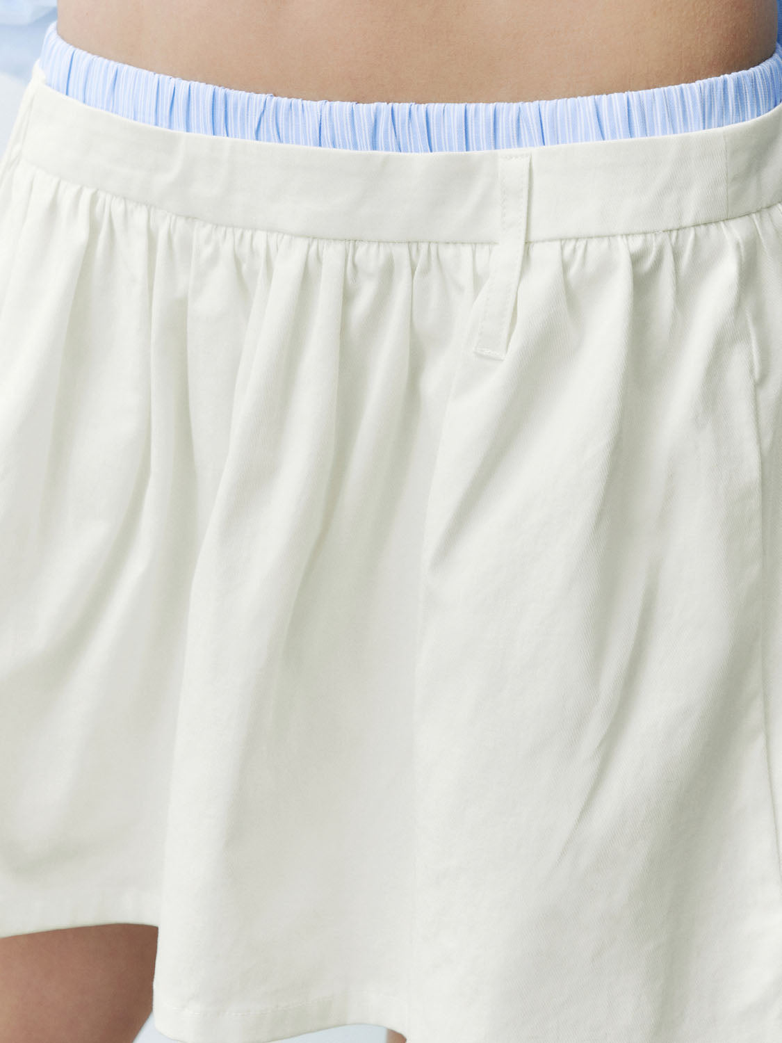 Elastic Denim Skirts