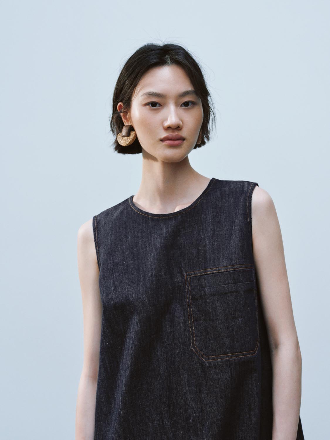 Sleeveless Denim Dresses