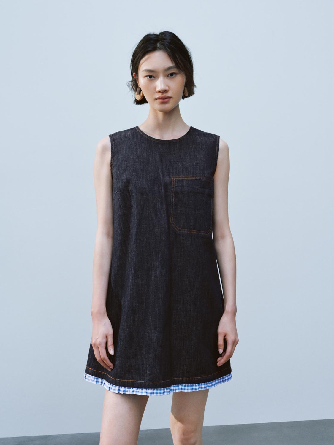 Sleeveless Denim Dresses