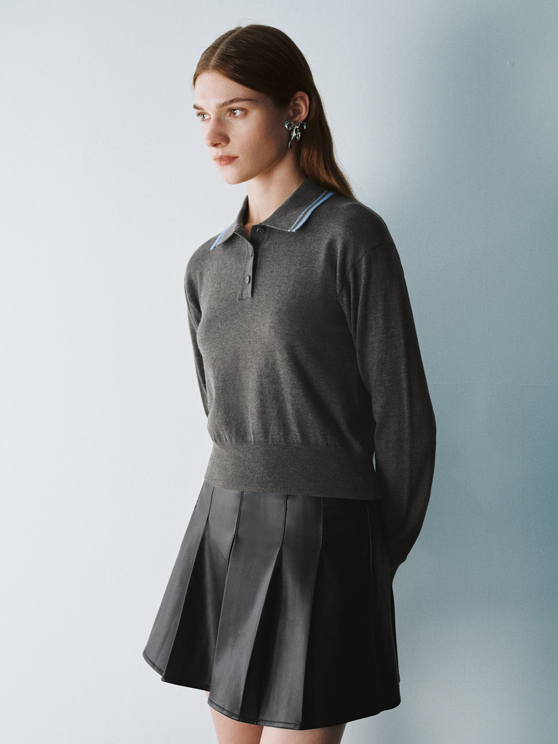 Straight Knitted T-Shirts