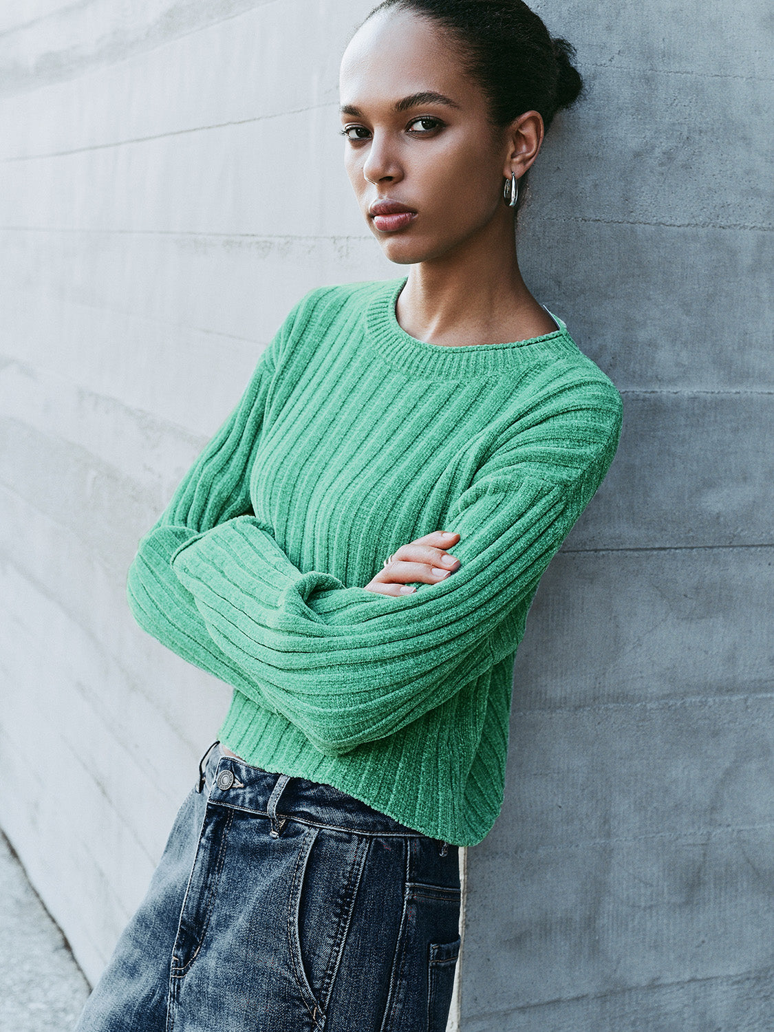 Rib Knitted T-Shirts