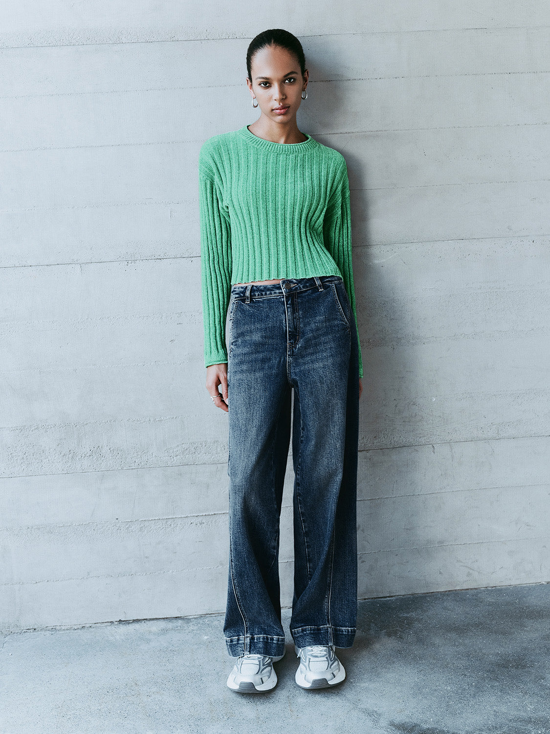 Rib Knitted T-Shirts