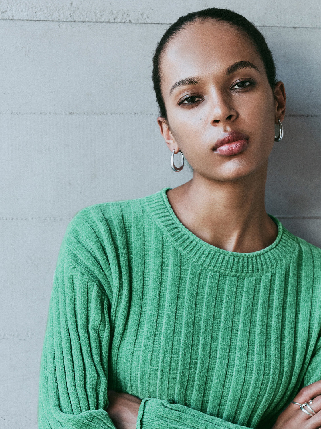 Rib Knitted T-Shirts