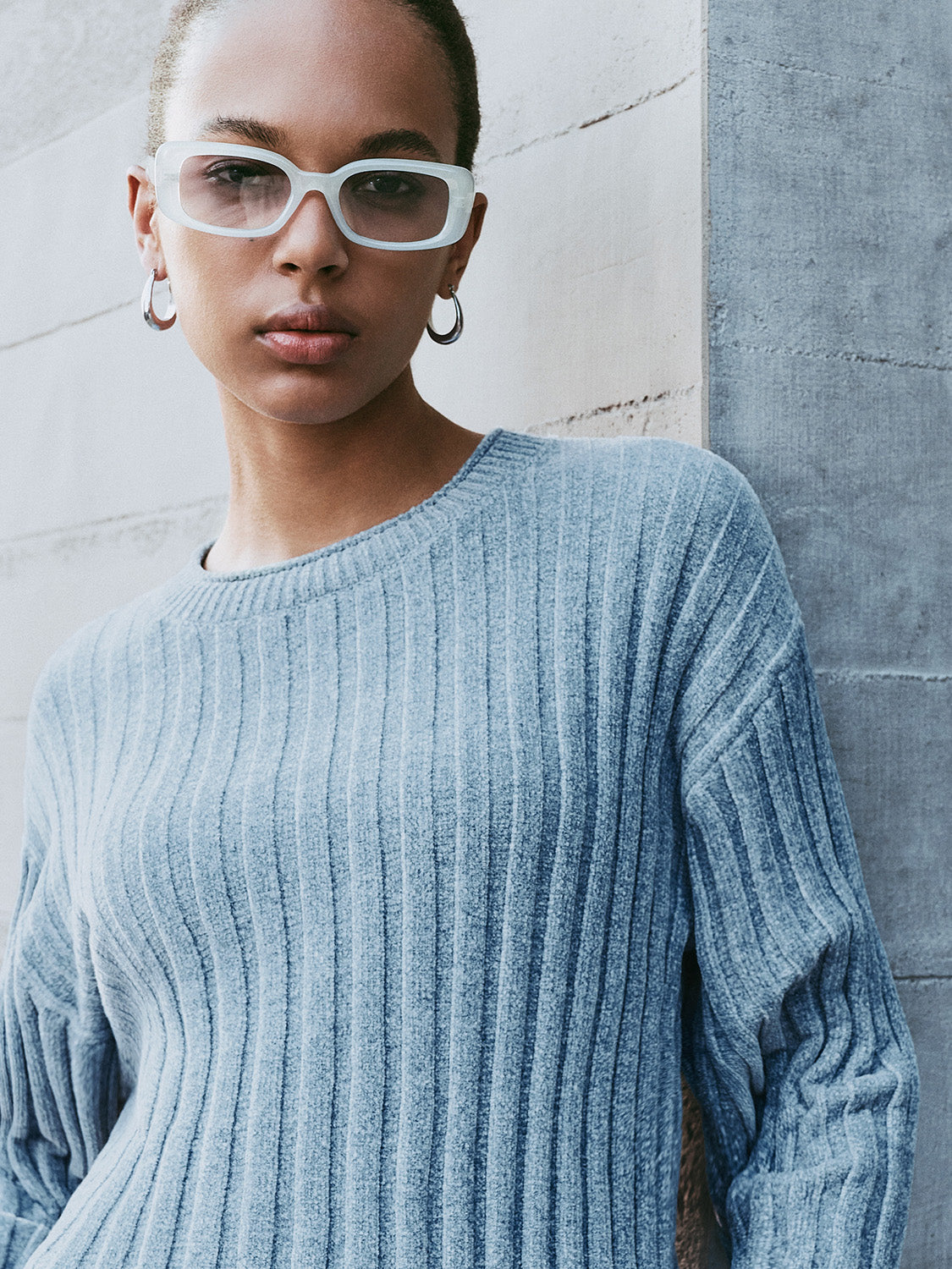 Rib Knitted T-Shirts