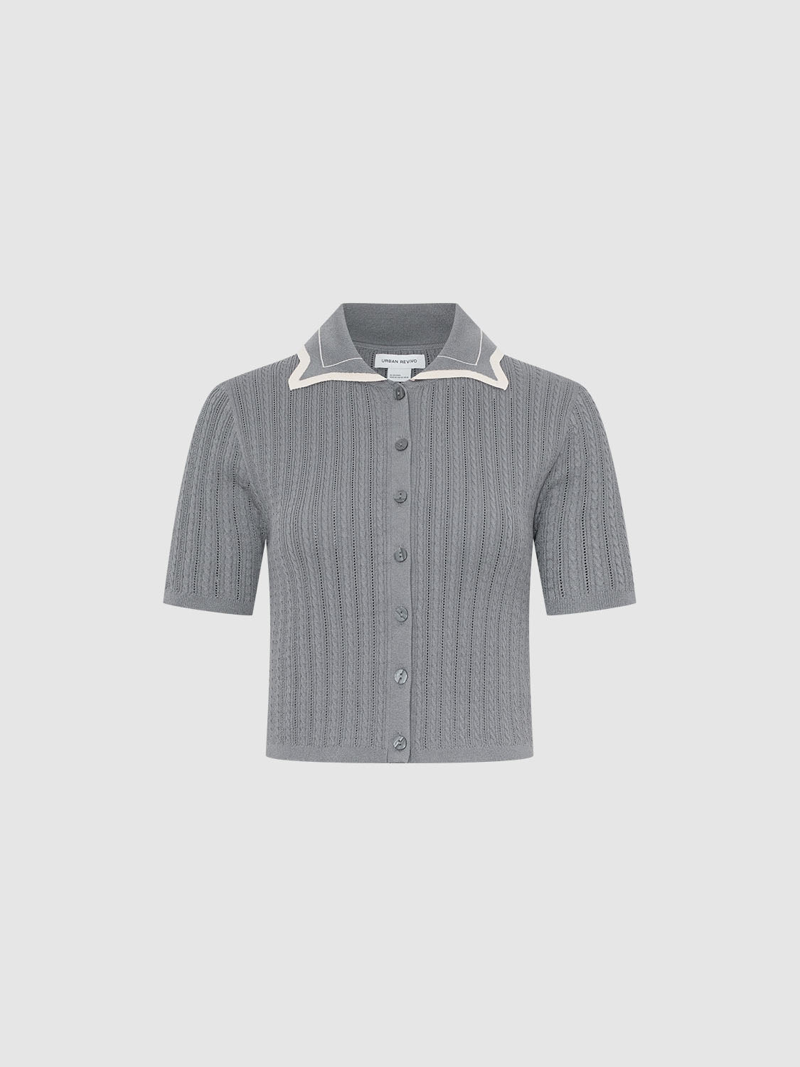 Knitted Short Sleeve T-Shirts