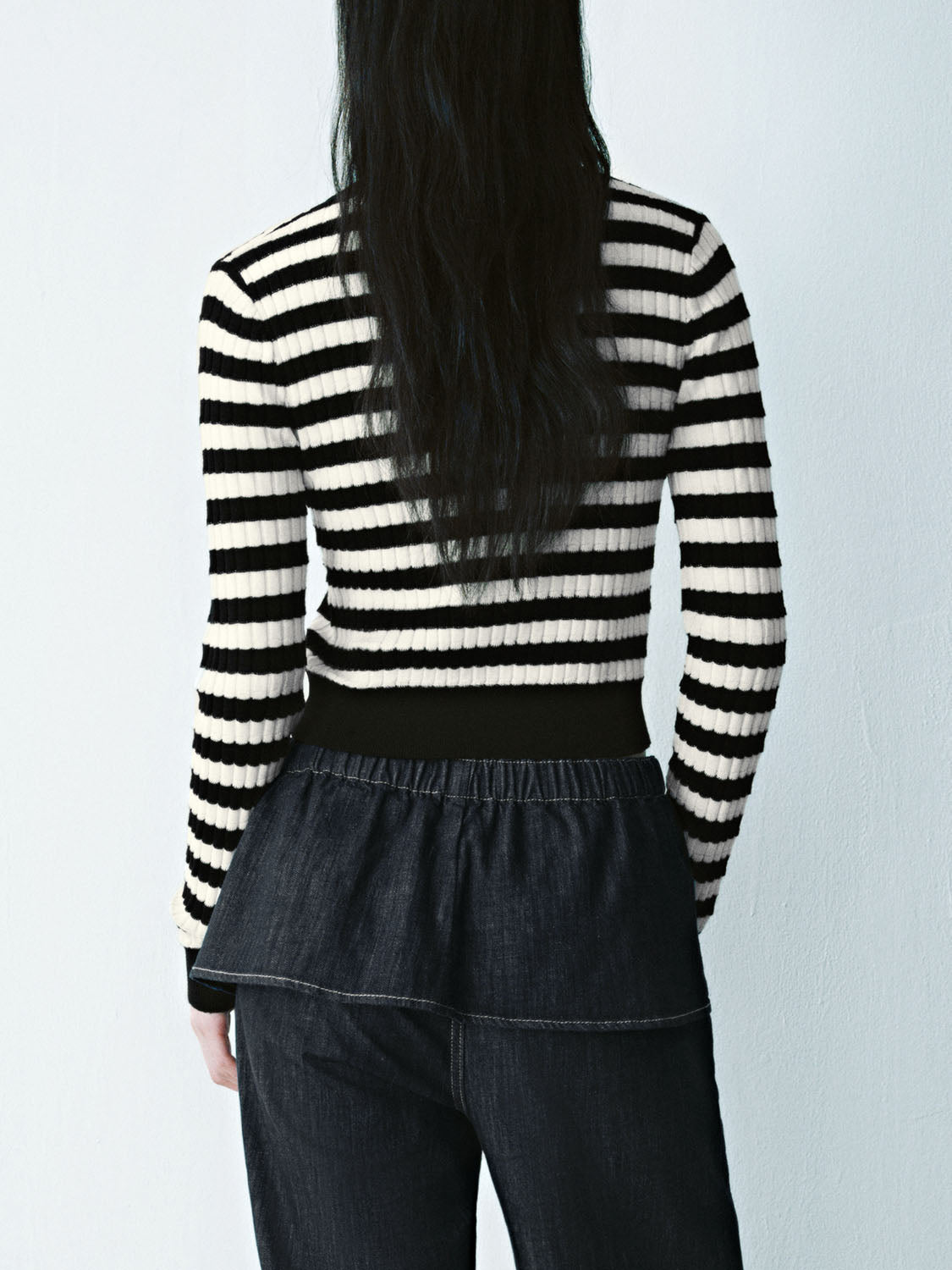 Striped Knitted Cardigans