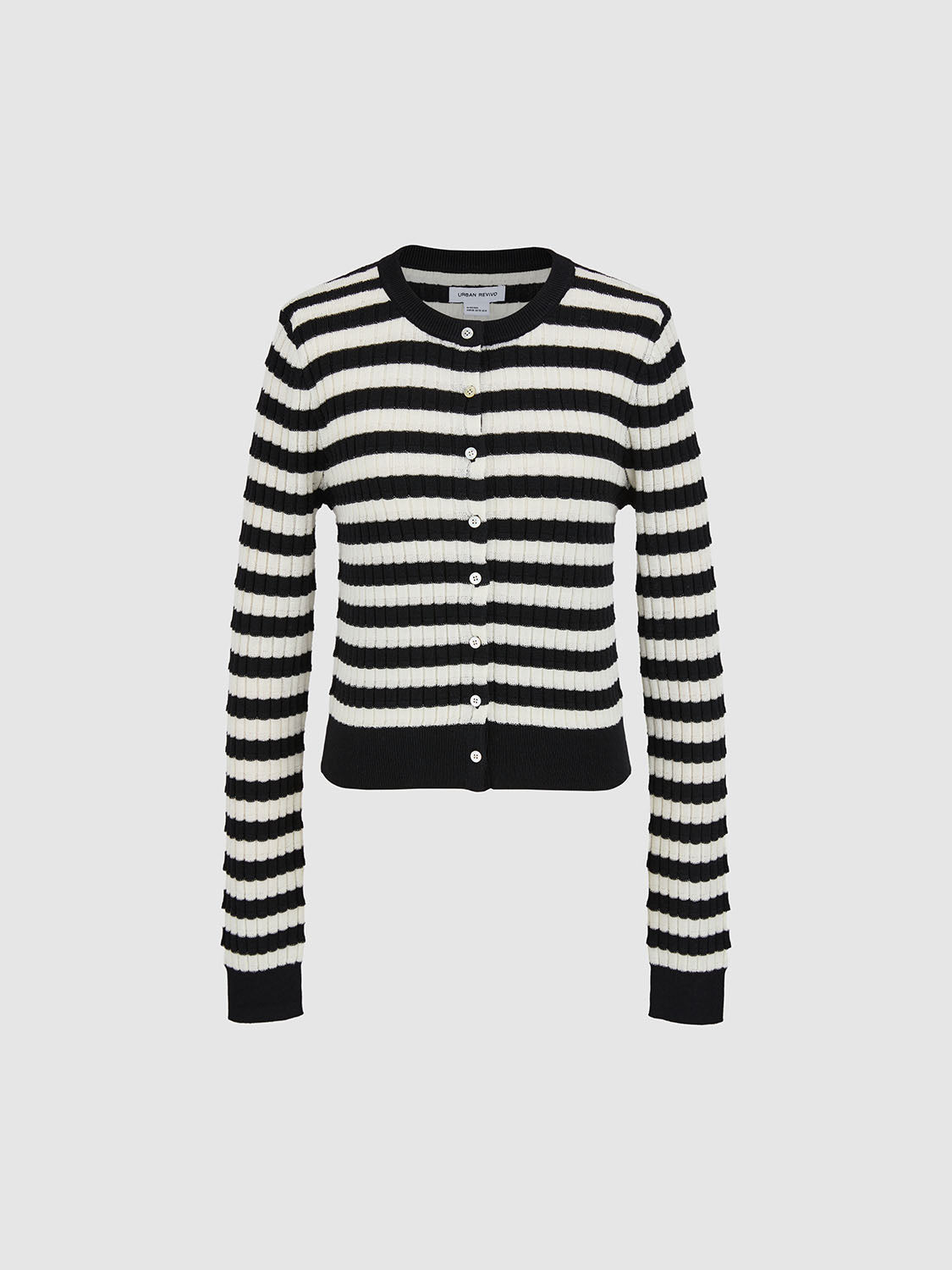 Striped Knitted Cardigans