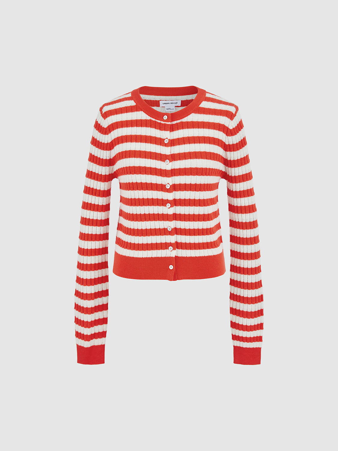Striped Knitted Cardigans