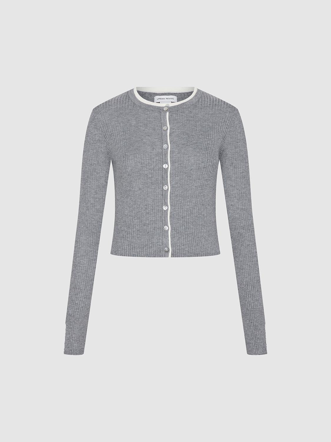 Cropped Knitted Cardigans