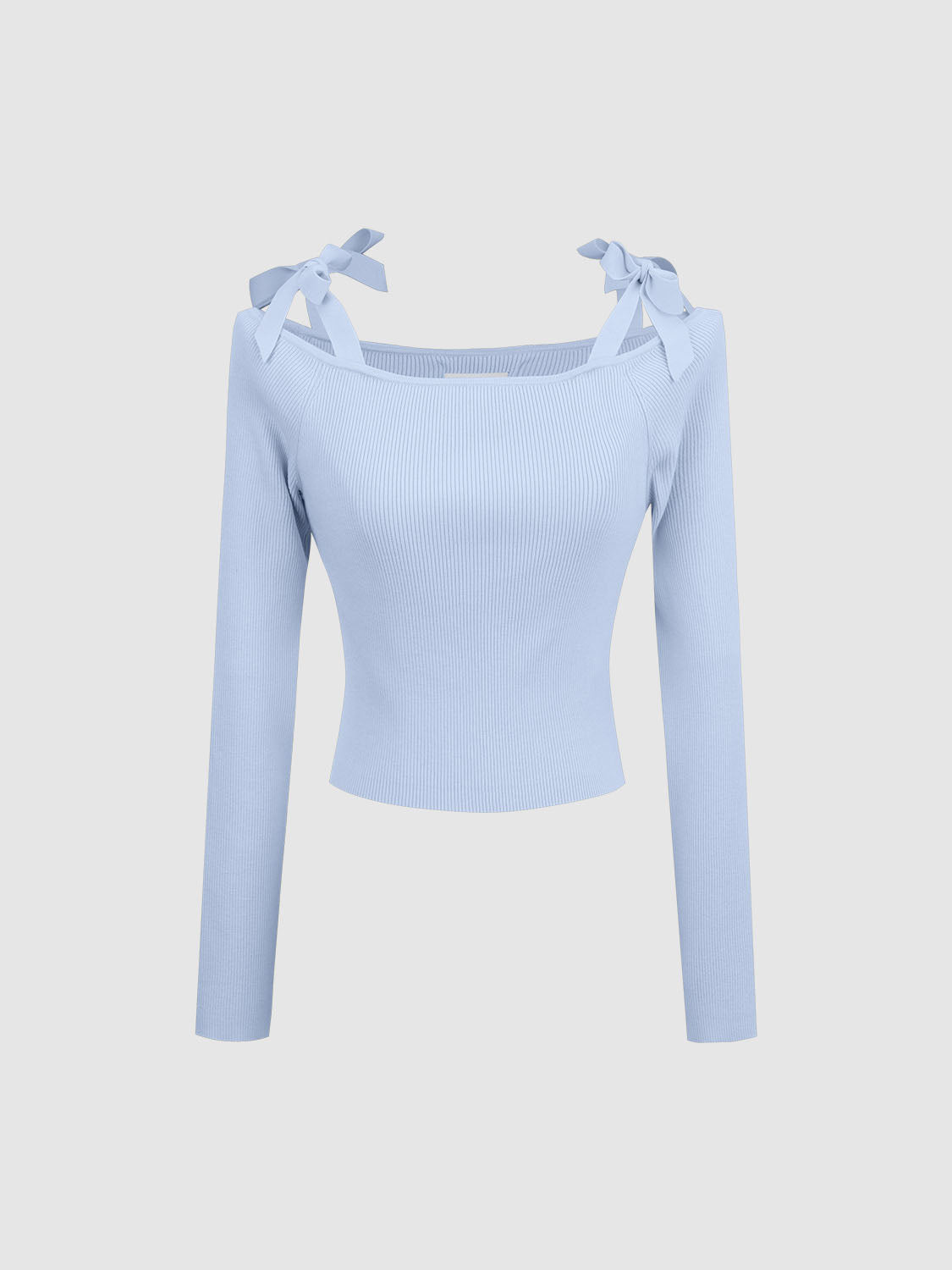 One Shoulder Knitted T-Shirts
