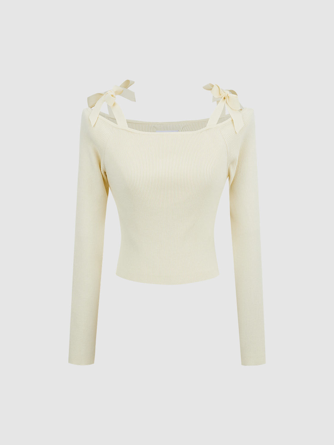 One Shoulder Knitted T-Shirts