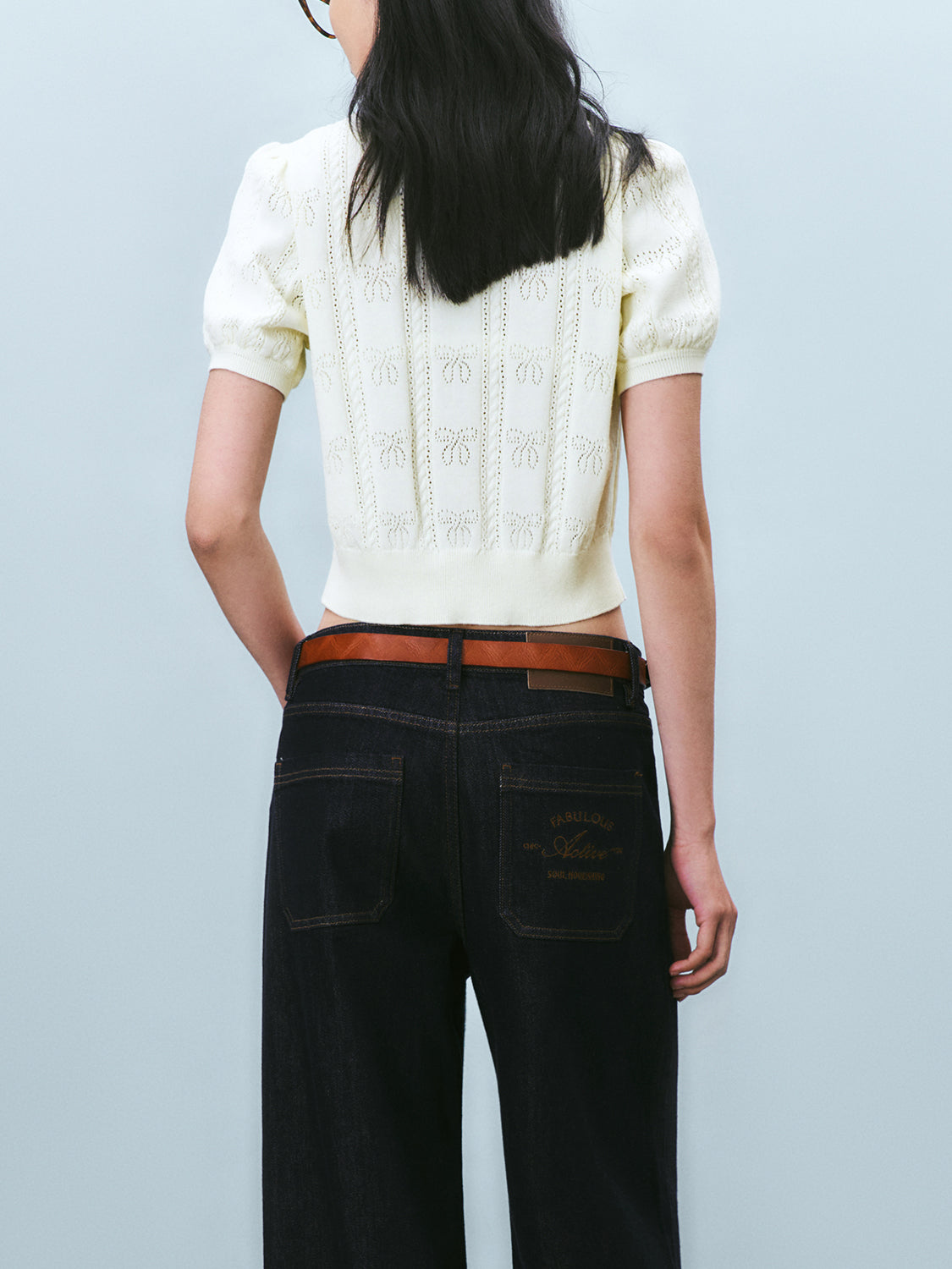 Knitted Short Sleeve Cardigans