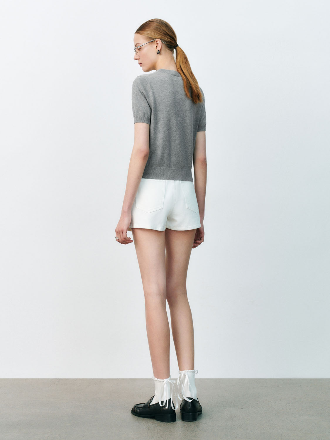 Knitted Short Sleeve T-Shirts